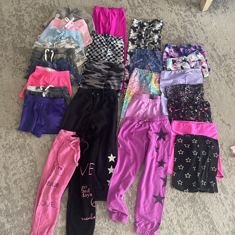 Bundle girls pants and shorts